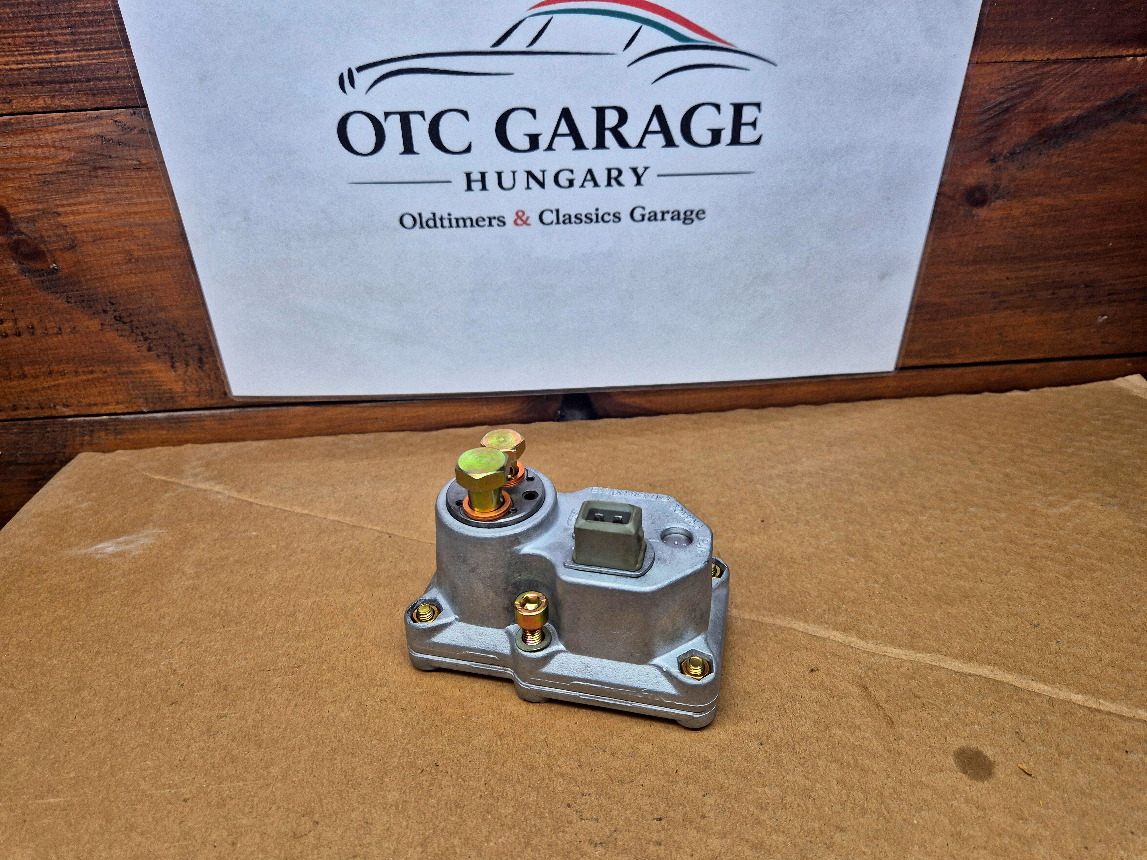 Rebuilt VW Golf Mk1 warm-up regulator viewed from above