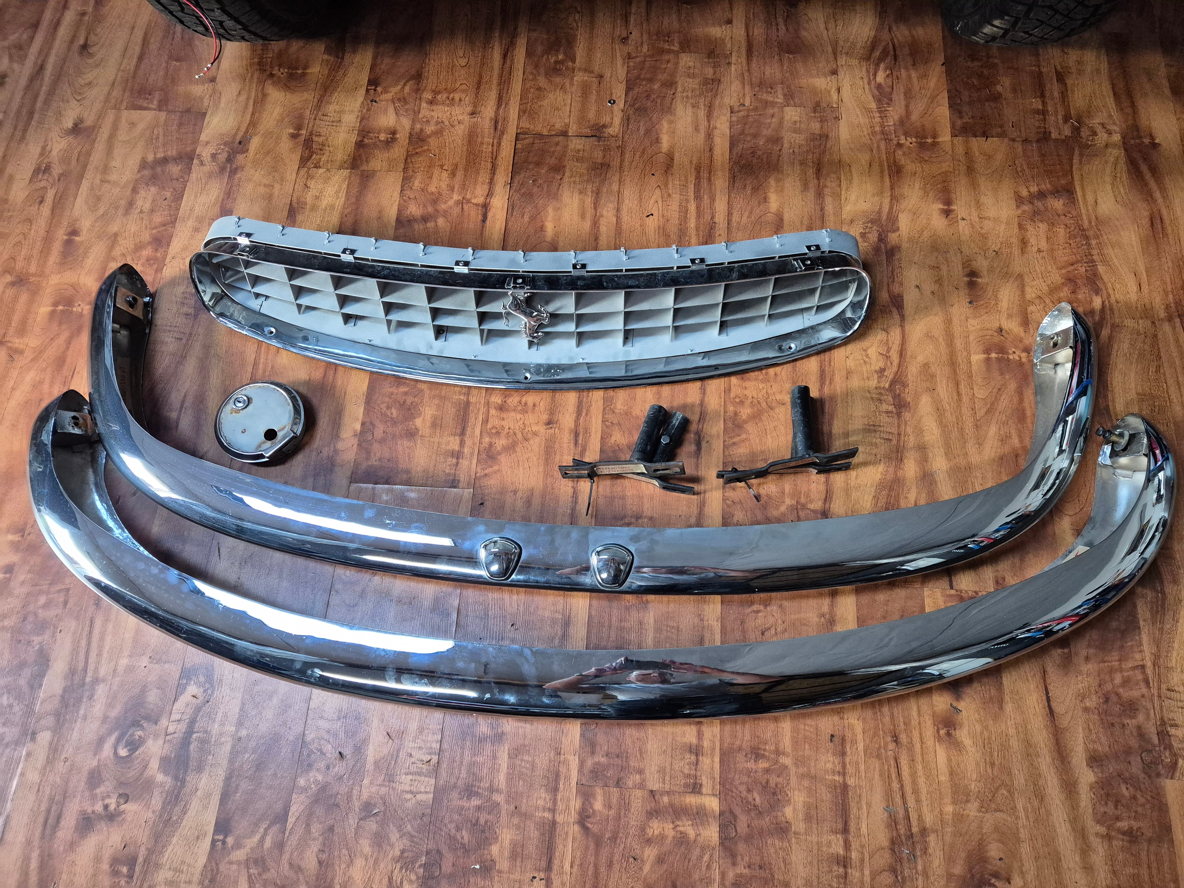 Ferrari 330 chrome parts