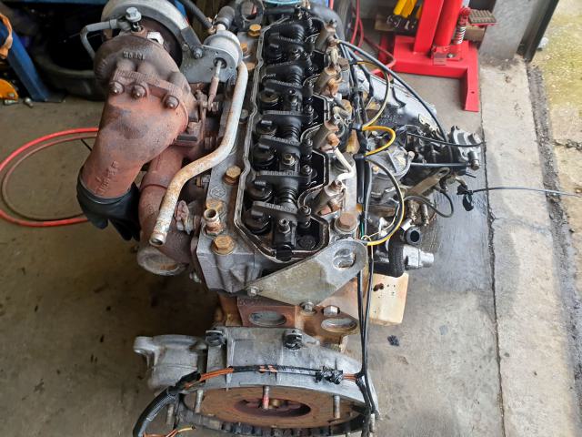 Land Rover 200Tdi engine before restoration