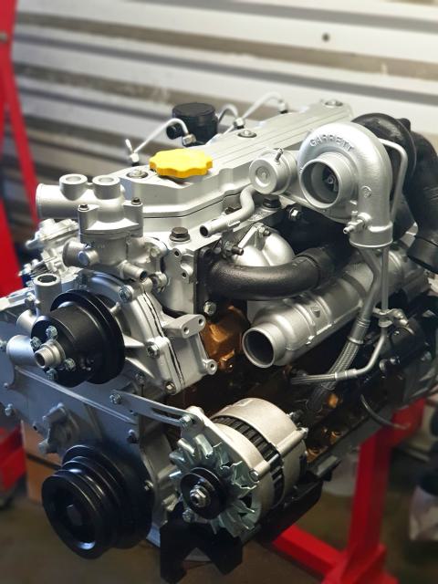 Land Rover 200Tdi with rebuilt Garrett turbocharger