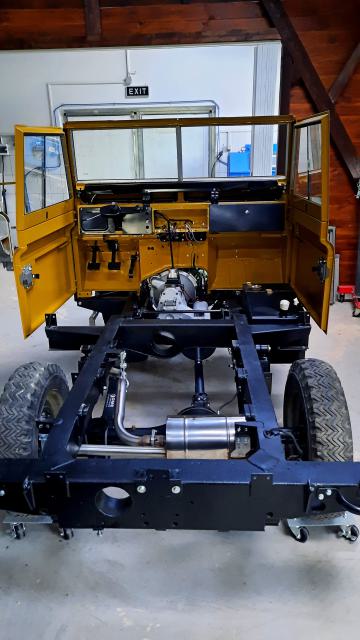 Land Rover Santana 88 Especial alváz és tűzfal