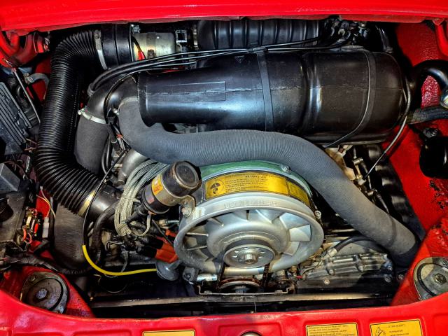 1973 Porsche 911 Targa air-cooled flat-six engine