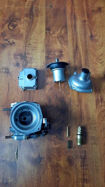 Zenith Stromberg 175CD carburetor details