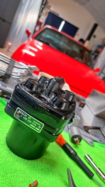 K-Jetronic üzemanyag elosztó blokk ( fuel disrributor) felújítás
