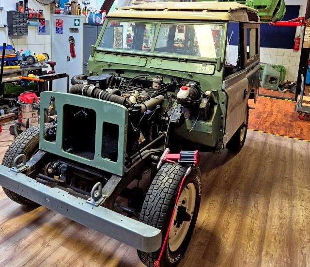 Land Rover Series 3 motor