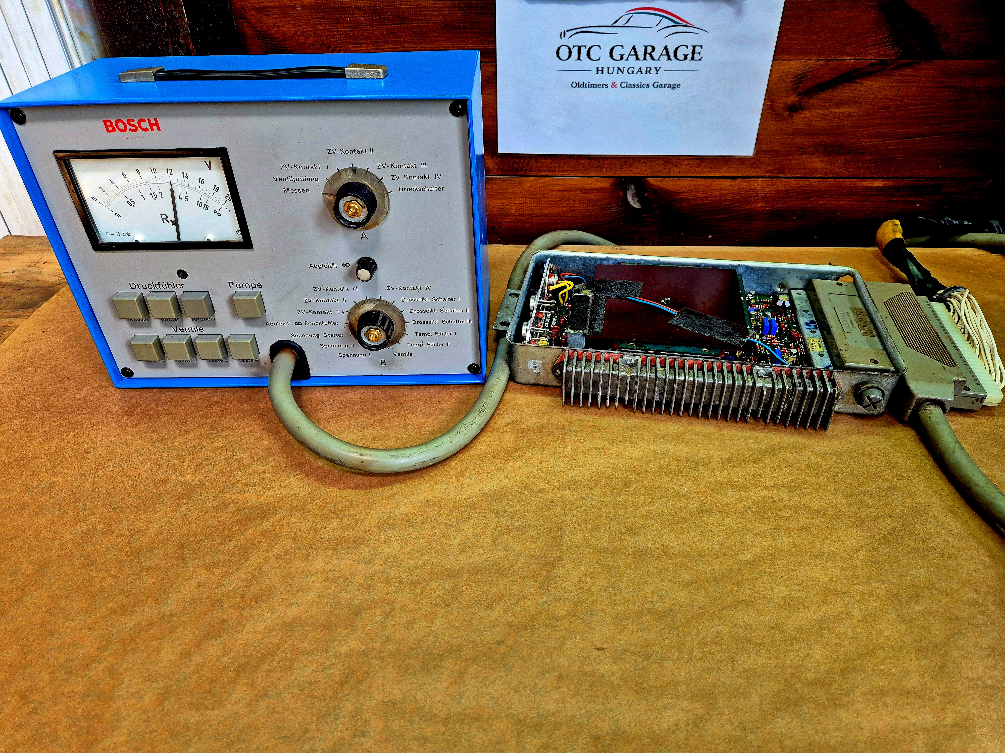 Bosch D-Jetronic ECU vizsgálat