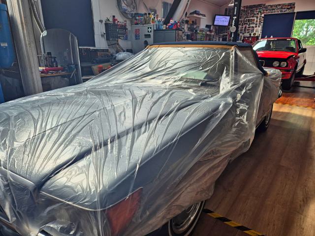 Mercedes 500SL vászontető impregnálás