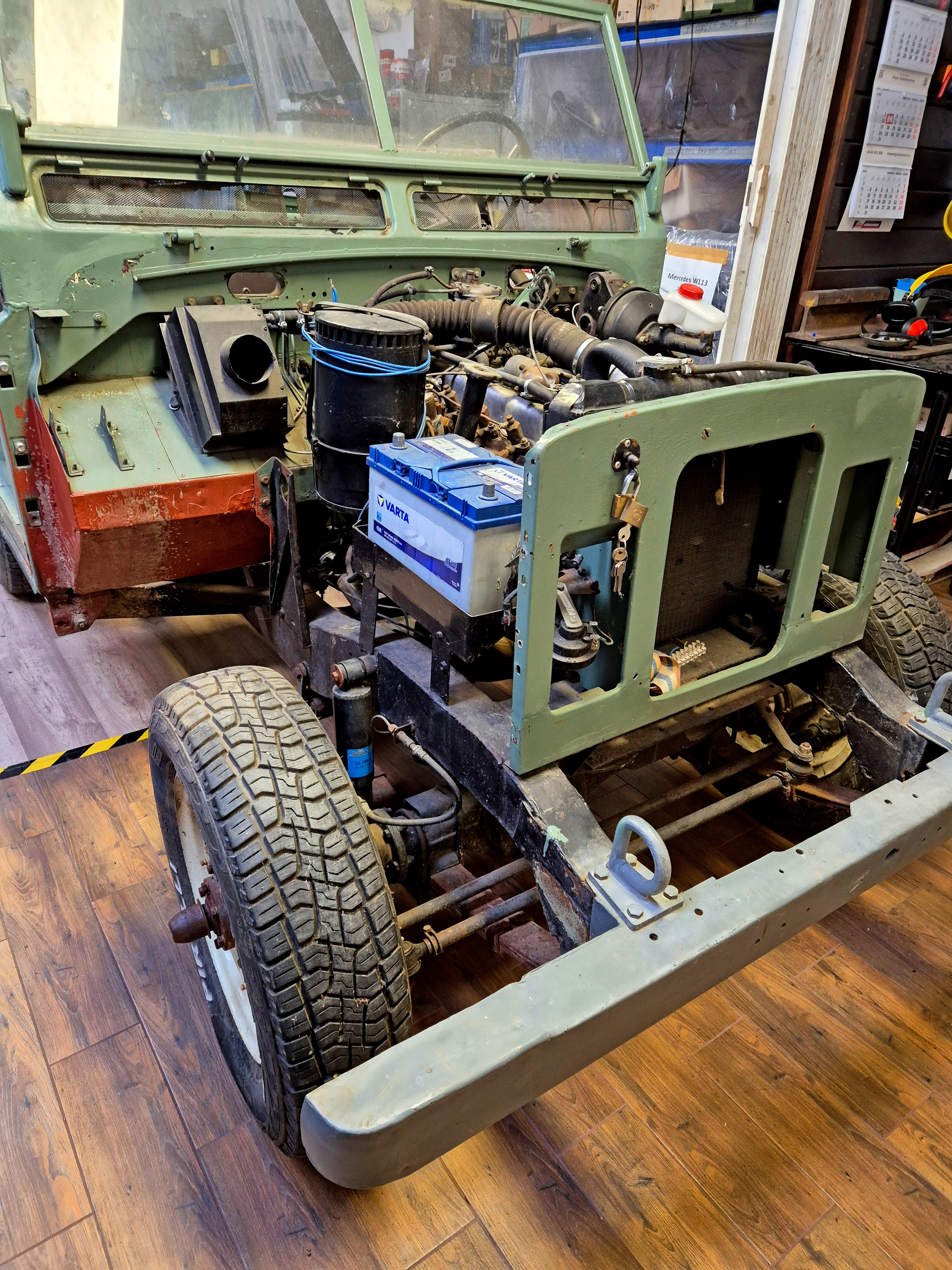 Classic Land Rover Series 3 Build Project